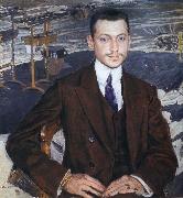 Alexander Yakovlevich GOLOVIN Portrait of Comte